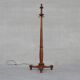 Antique walnut french floor lamp