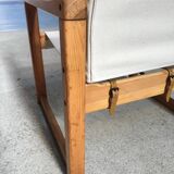 Vintage armchair by Karin Mobring from the 70s, new fabric and straps