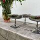 6 coupes en inox 1970
