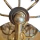 Pair of Banci Florence gold metal and crystal flower wall sconces