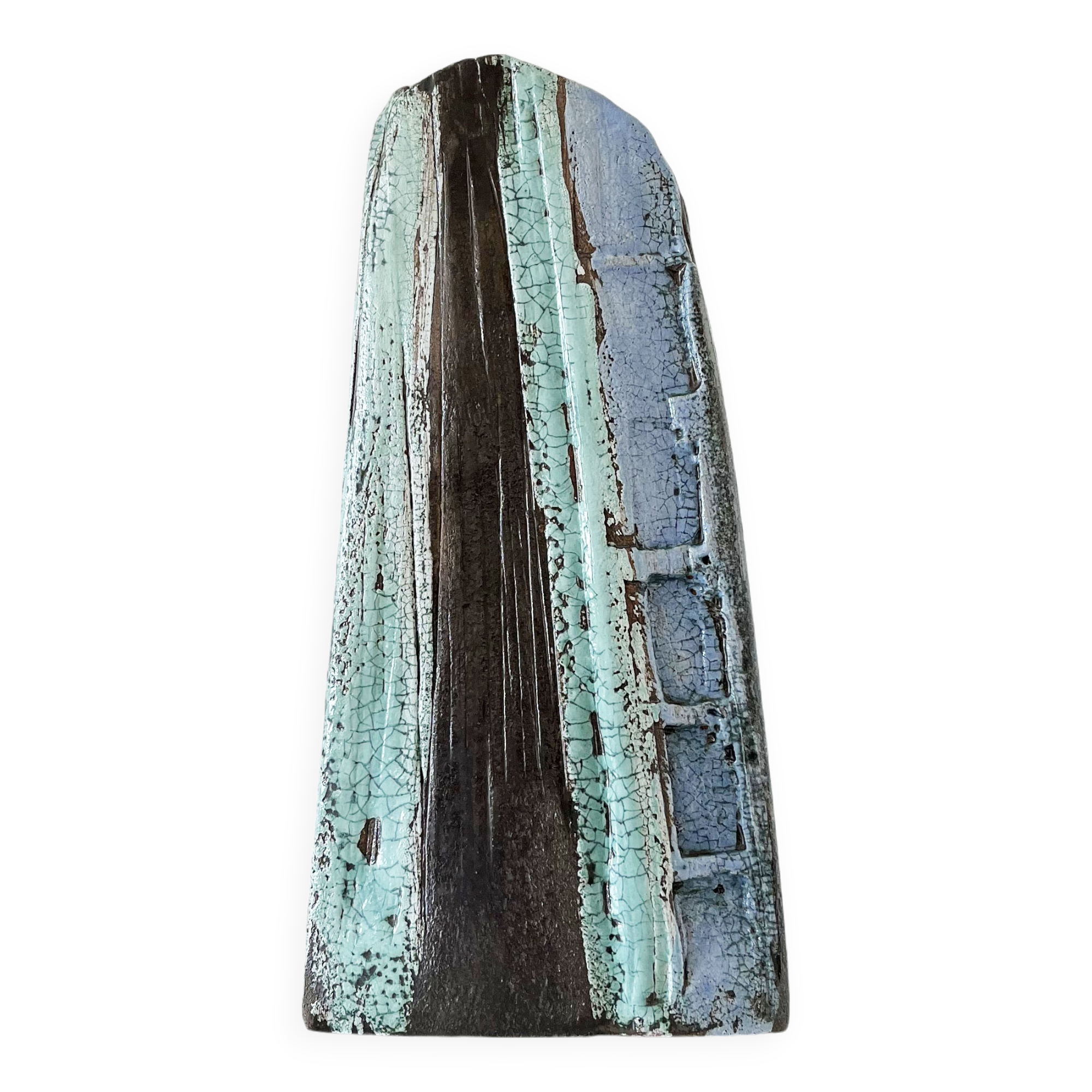 Brutalist Sculptural Ceramic Vase