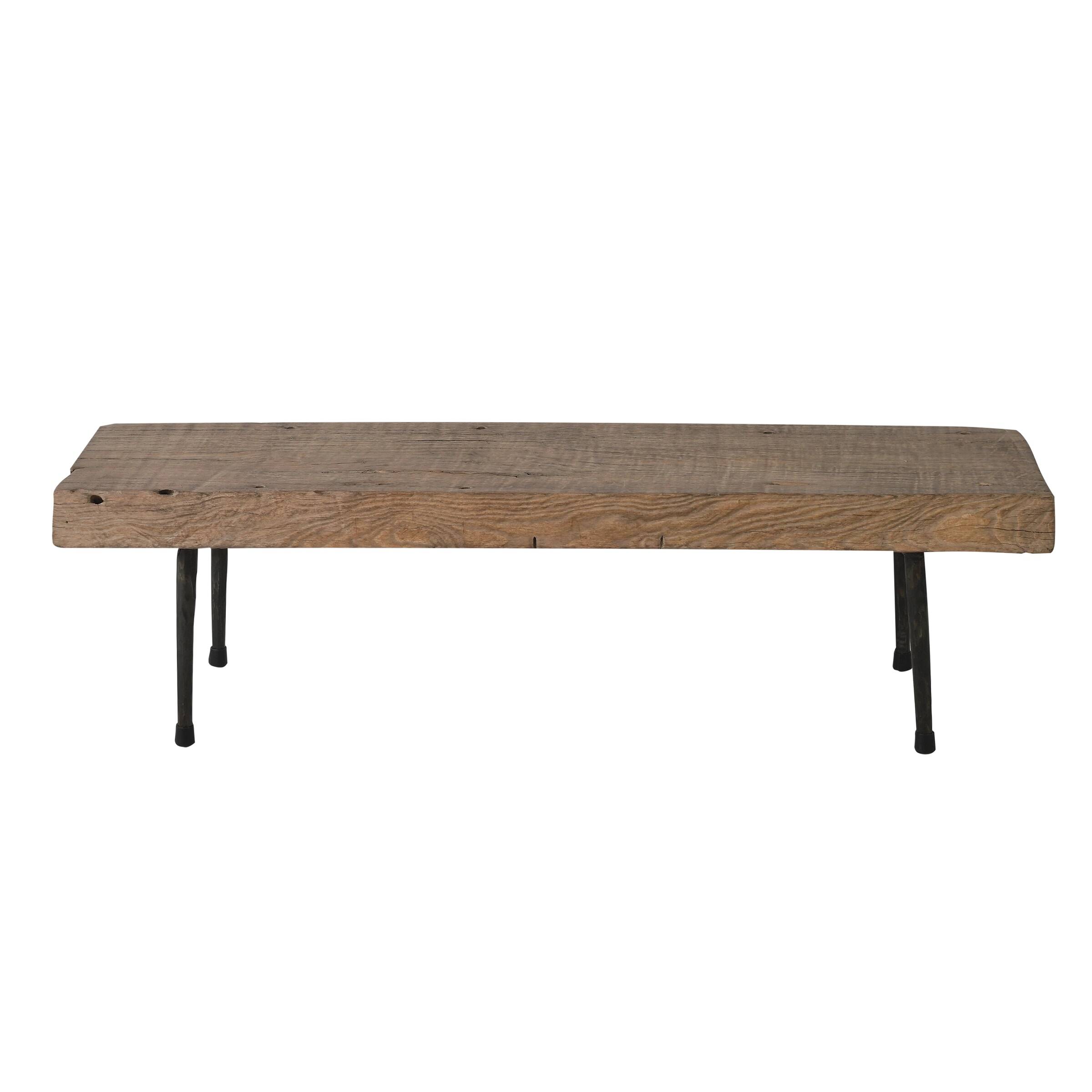 Jianzhi - Coffee table in antique elm no. 7