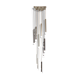 Lustre en cascade chromé vintage années 70