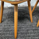 Paire de chaises bistrot scandinave des années 50-60