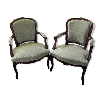 2 old armchairs Louis XIV
