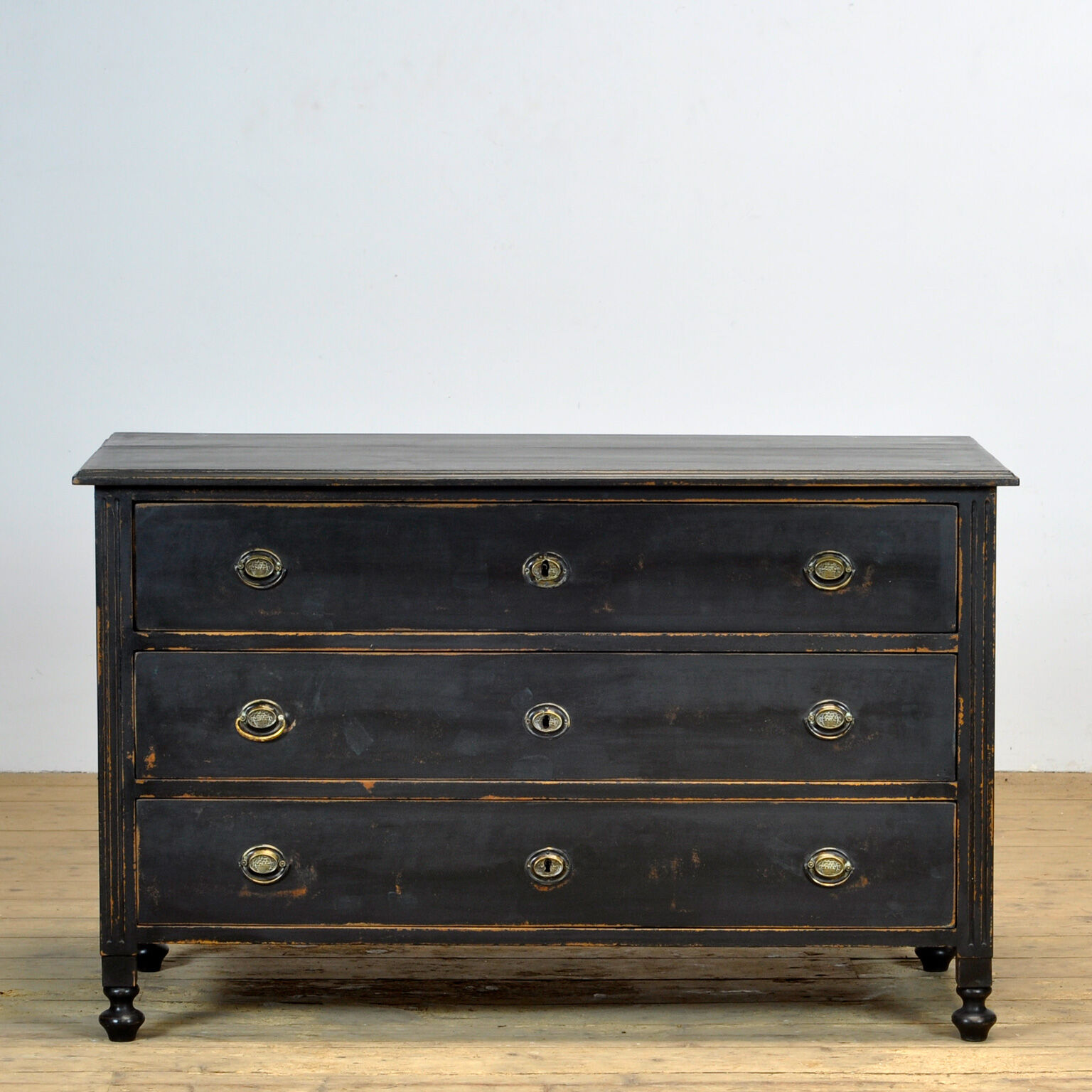 Commode en pin et chêne, vers 1920