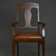 Art Deco Oak Armchair, 1920s–30s