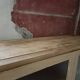 Renovated glass-fronted bookcase