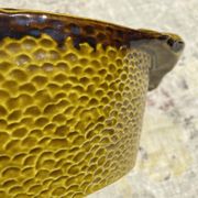 Vintage bouillabaisse service in faience, 13 pieces, 1970s.
