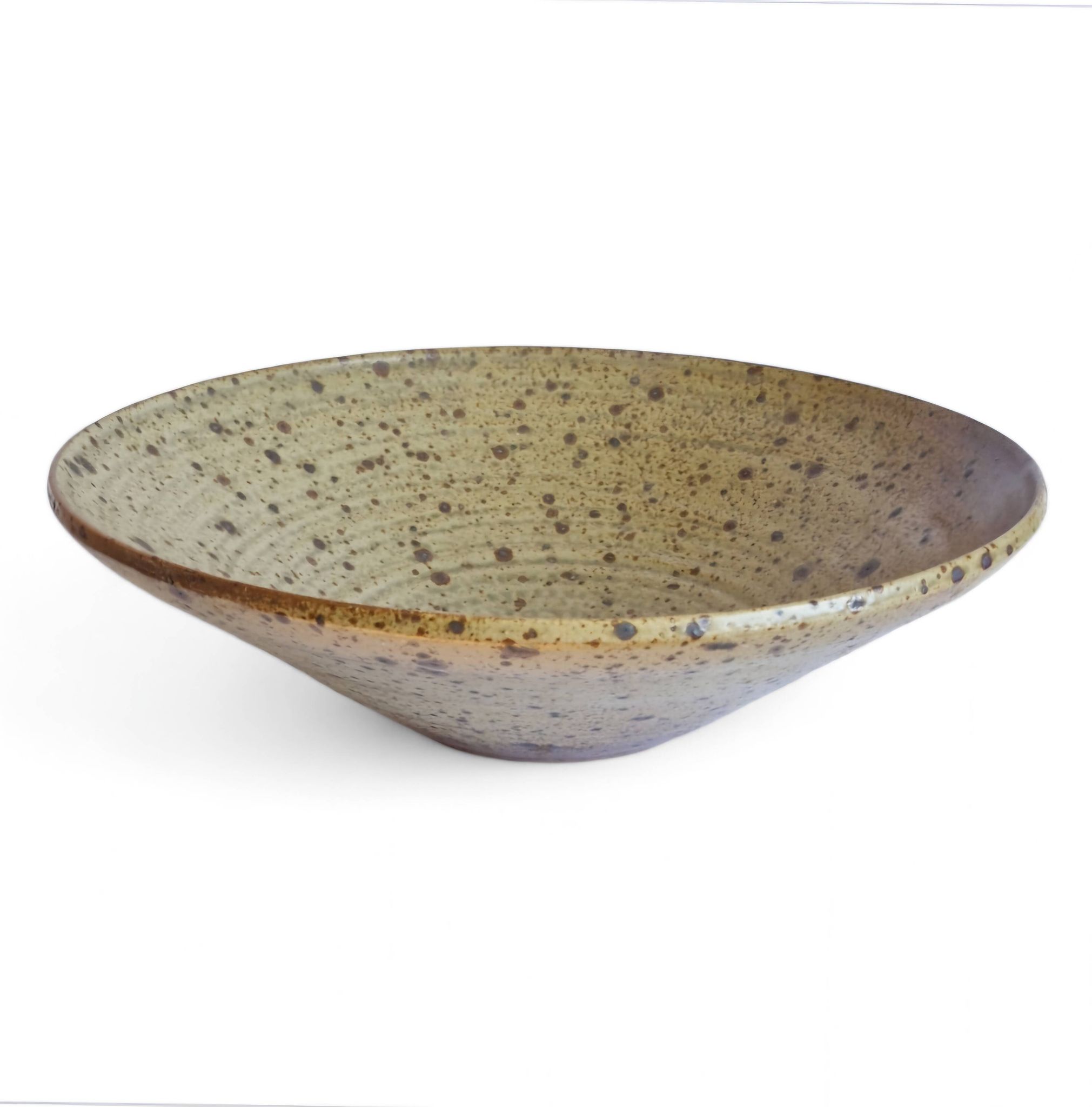 Pyrite stoneware bowl 35 cm
