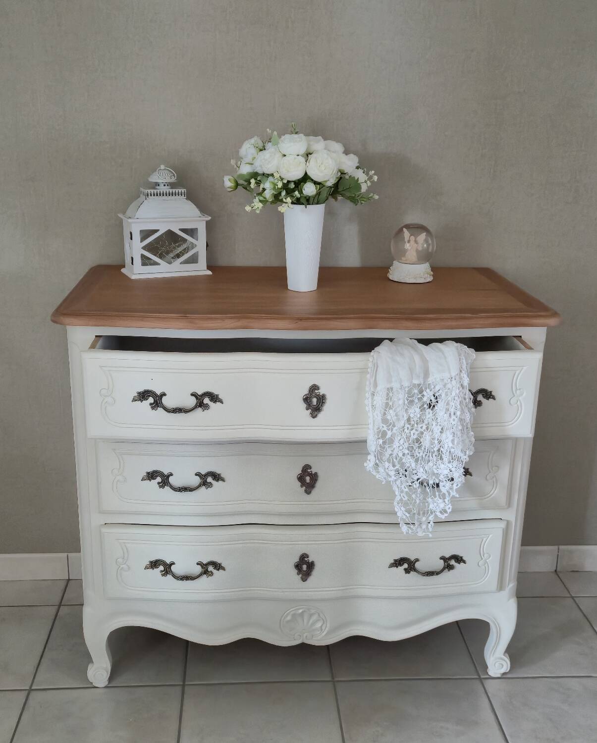 Commode en merisier style Louis XV