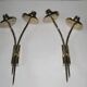 Pair of Lunel wall lights from the 1950s.