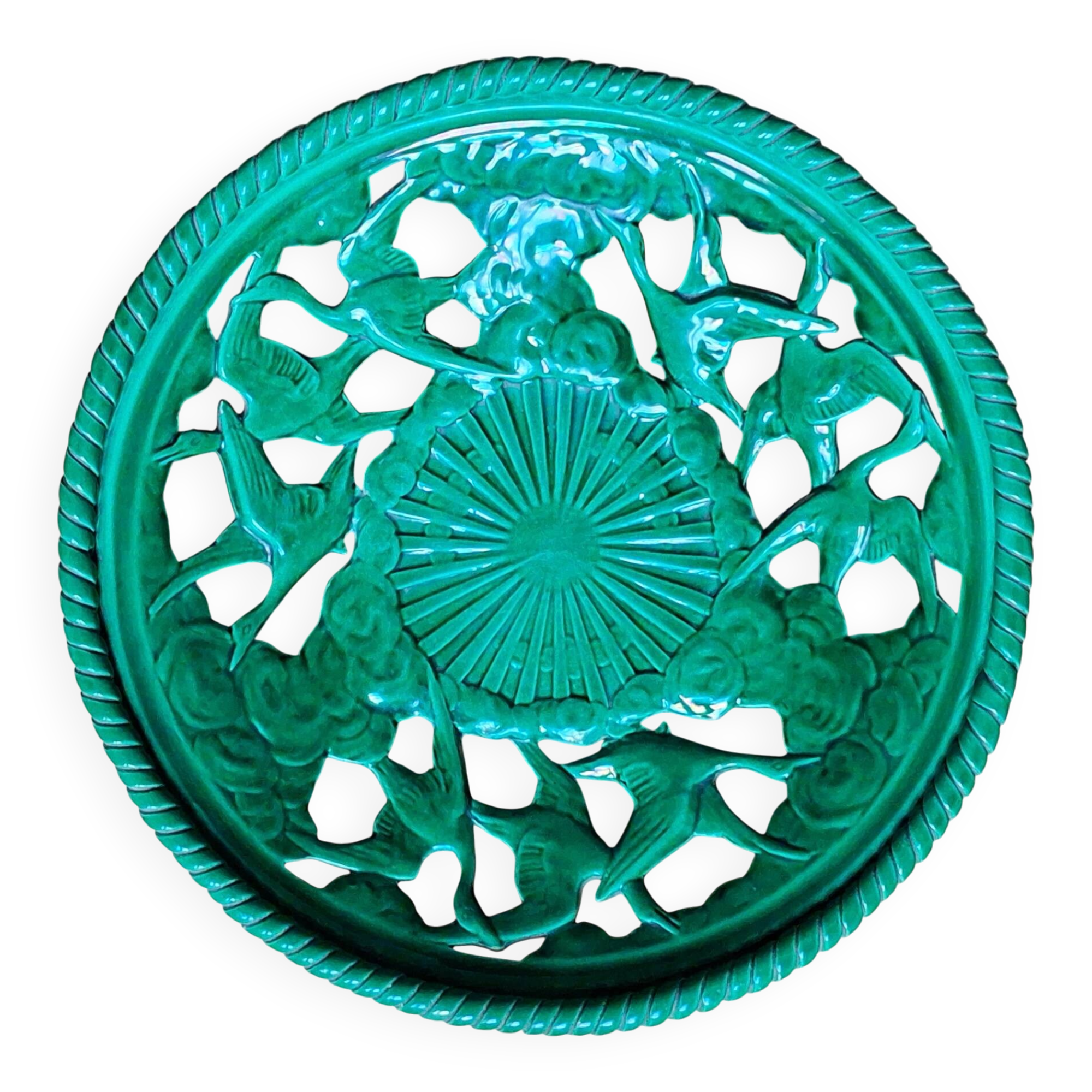 Ceramic fruit bowl Sainte Radegonde