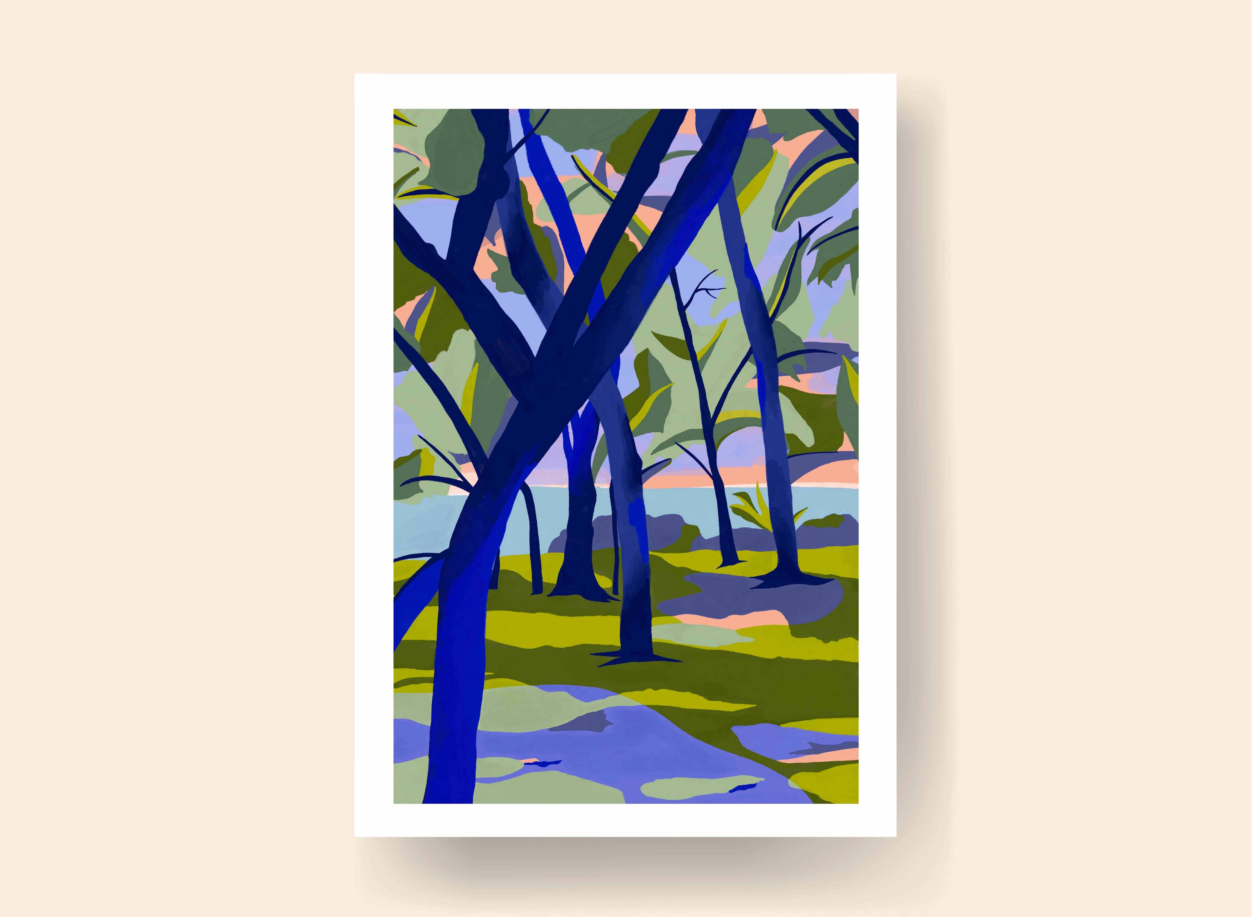 Grand Baie - Limited edition art print (A3)