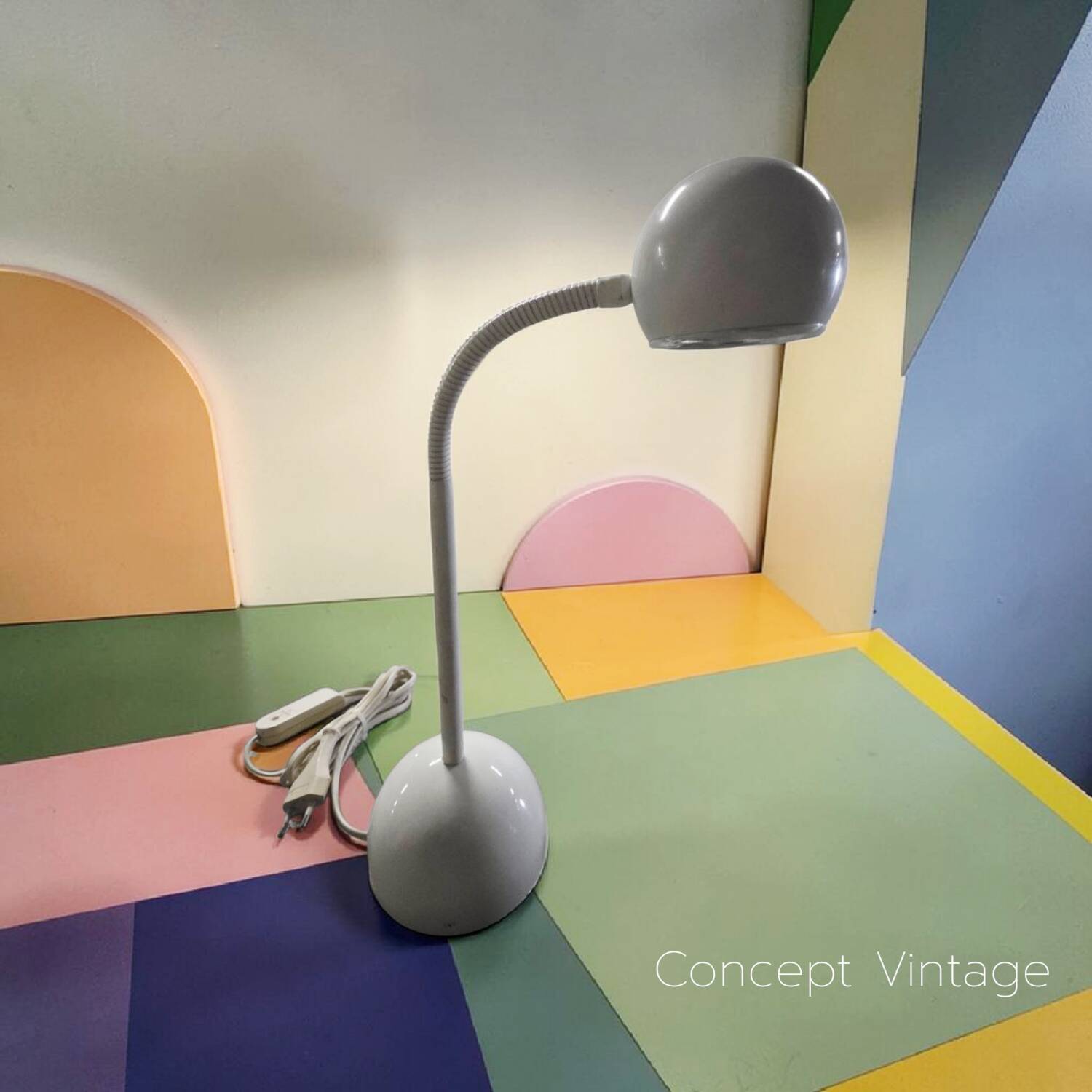 "Space Age" desk lamp - Wortmann & Filz - Circa 1980
