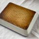 Antique and rare emile henry oven dish with hb henriot quimper decoration 1950