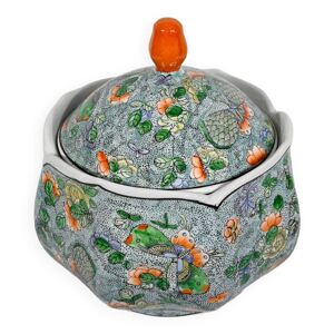 Bonbonnière en Porcelaine à décors