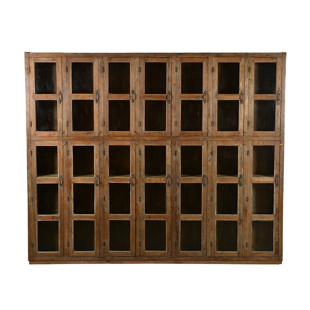 Armoire vitrée à 35 casiers