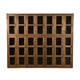 Armoire vitrée à 35 casiers