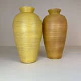 Pair of Art Deco floor vases by Upsala Ekeby, Sweden, 1940s