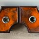 Pair of Fat Lava wall lights