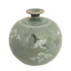 Vase céladon en porcelaine ancien traditionnel coréen