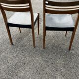 Pair of vintage Scandinavian chairs