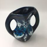 Ceramic vase blue