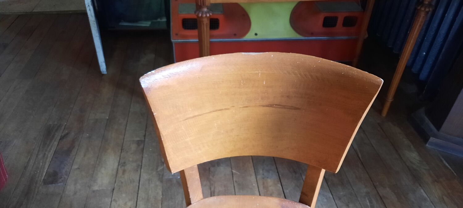 3 Fischel bistro chairs