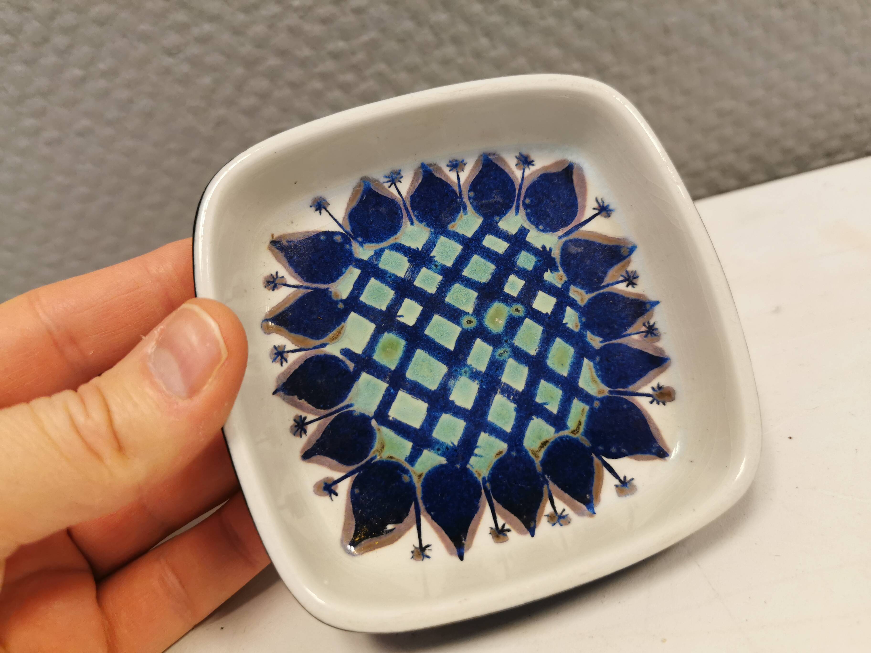 Small Faience bowl from Aluminia Denmark