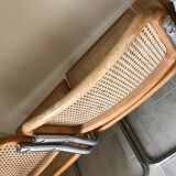 4 chairs Cesca b32 by Marcel Breuer
