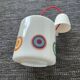 Vintage opaline glass pendant light