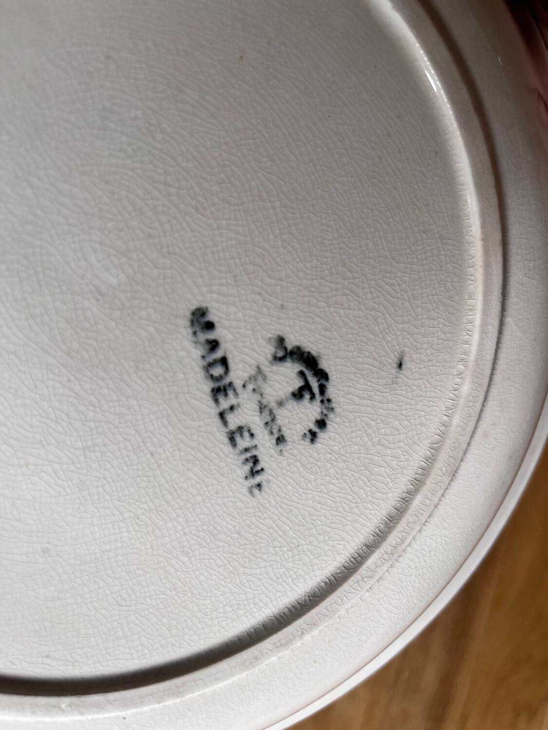 Badonviller Madeleine Hollow Dish