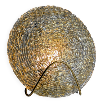 Murano Glass and Brass Wall Sconce, Austria, 1970s