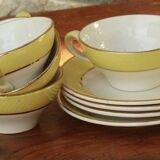 lot of old cups and saucers