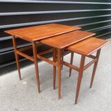 Scandinavian teak nesting table, 1960