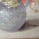 Oil painting on canvas - Bouquet of flowers Signed M Weber (Waber)