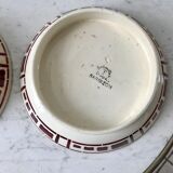 Compotier form modernist Badonviller model Barbizon 30s