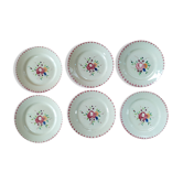 6 assiettes a dessert Longchamp model Lannion