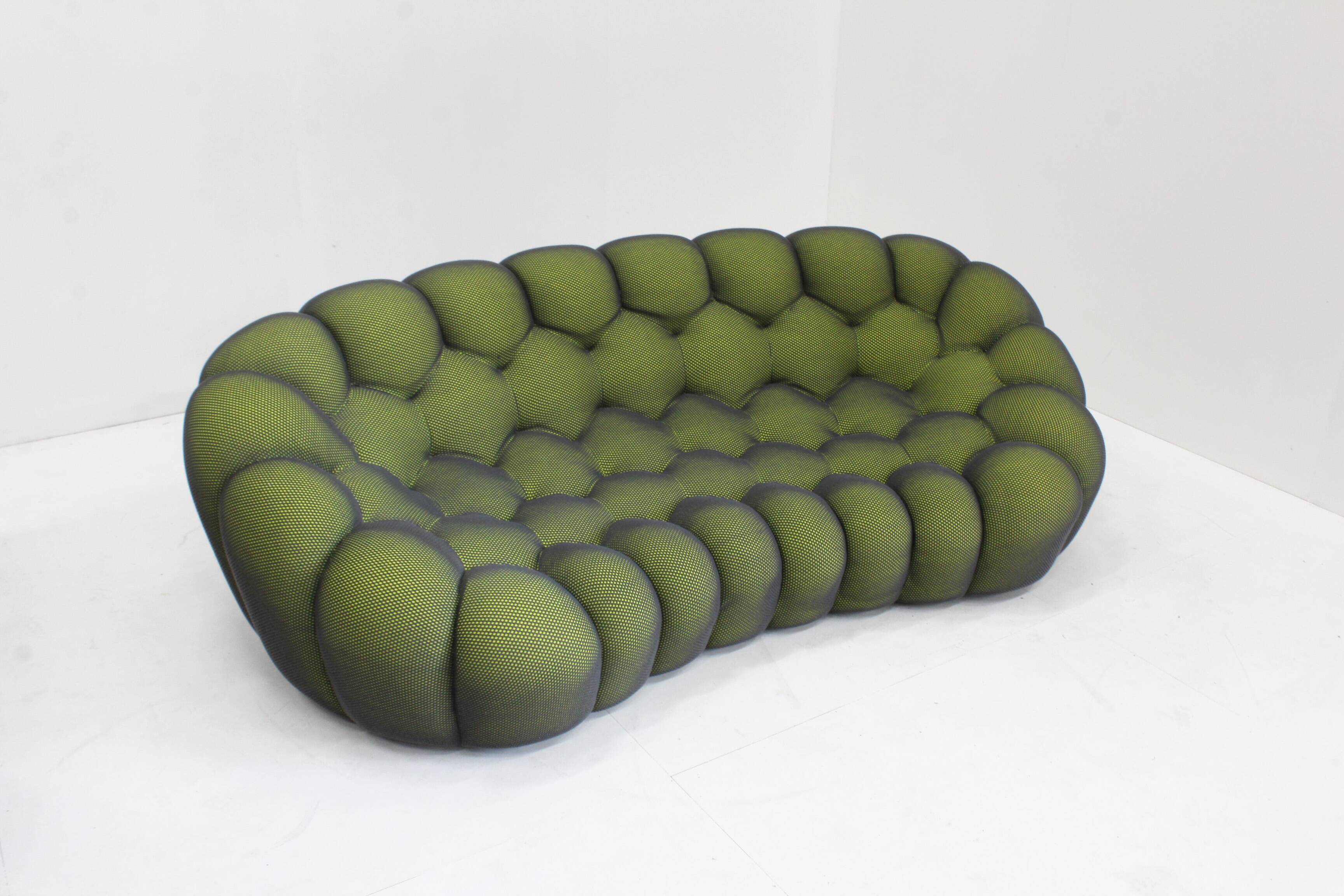 Roche Bobois Bubble sofa green