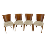 1950s  Jindrich Halabala Dining Chairs H-214 for UP Závody, Set of 4