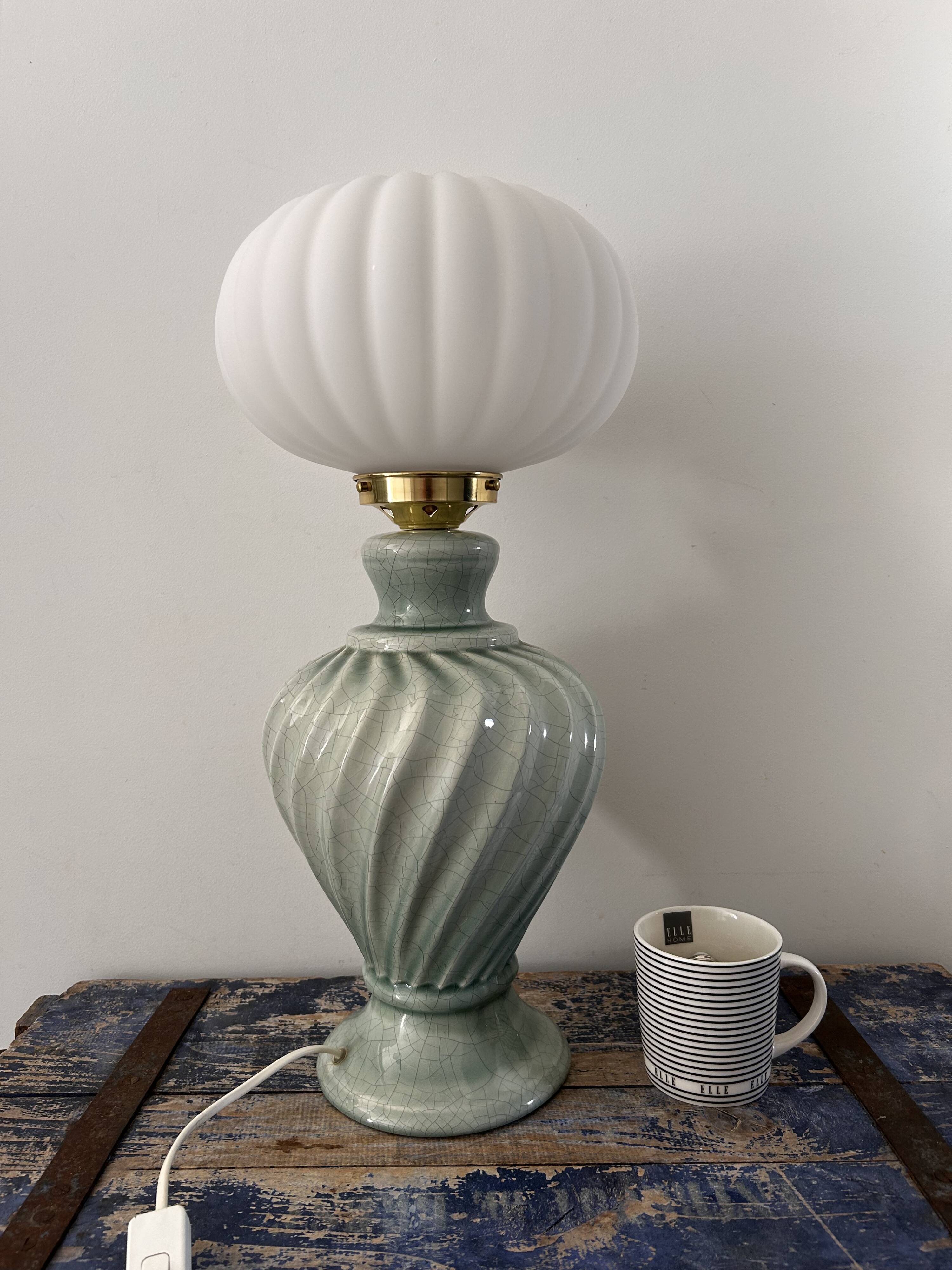 Vintage ceramic table lamp