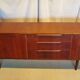 Scandinavian teak line sideboard