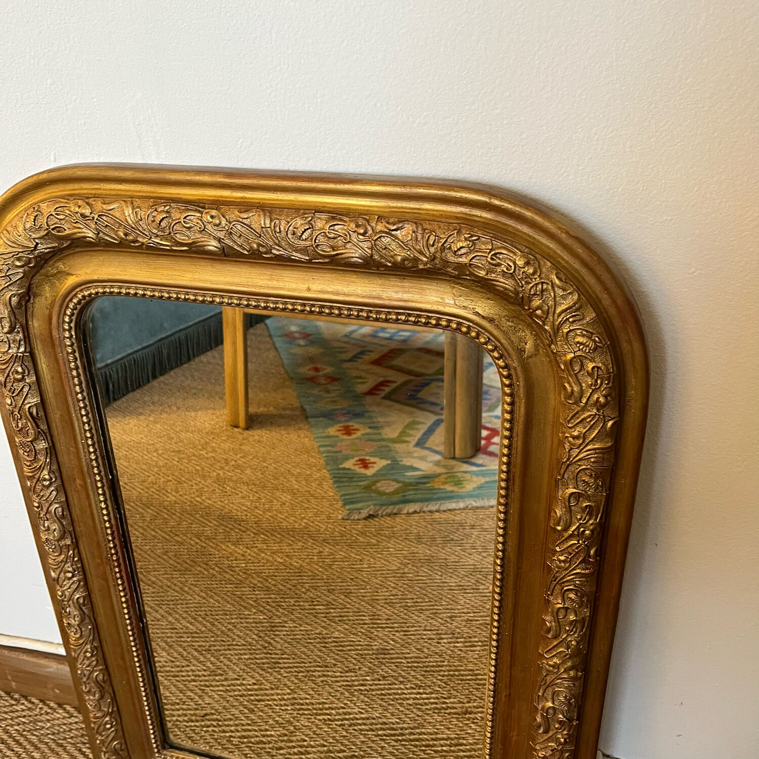 Louis Philippe style mirror gilded