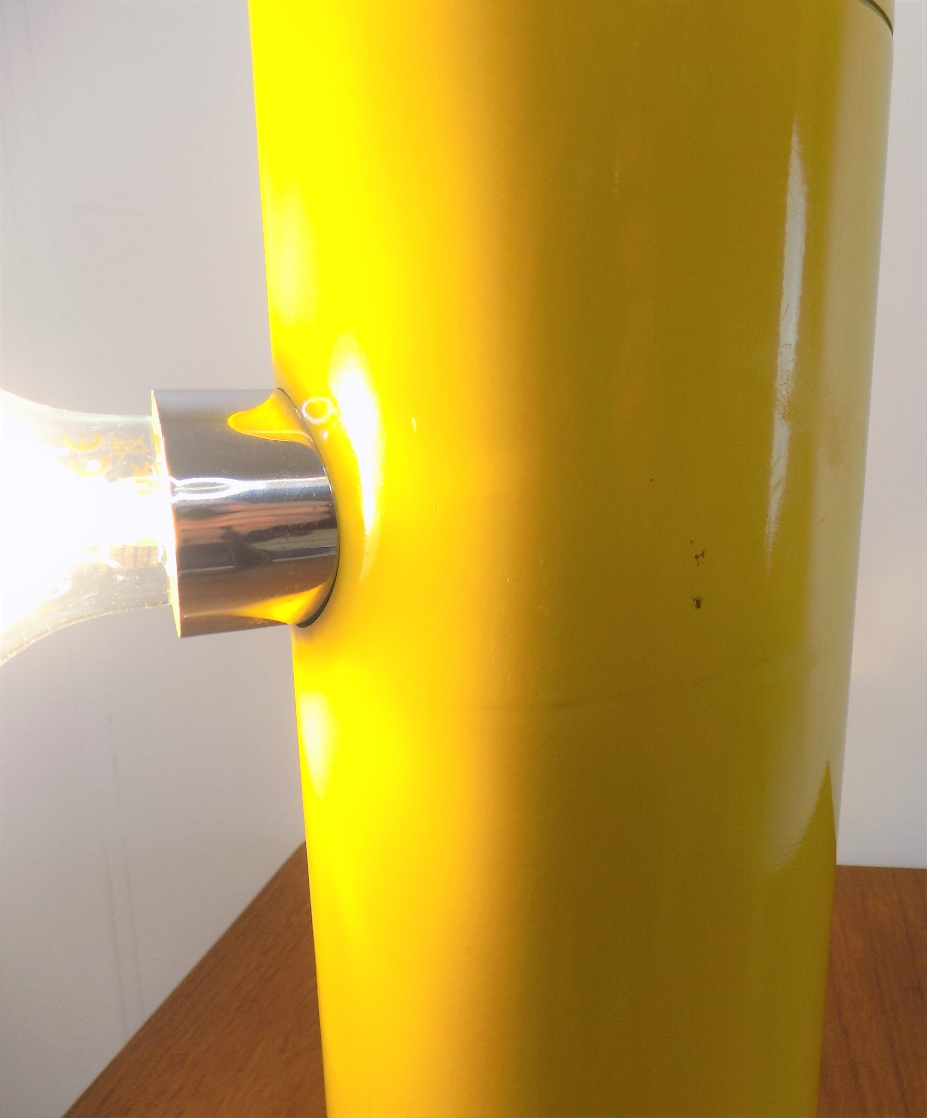 Hillebrand table lamp Cylinder 70s