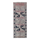 Vintage Turkish hallway rug 119x330 cm
