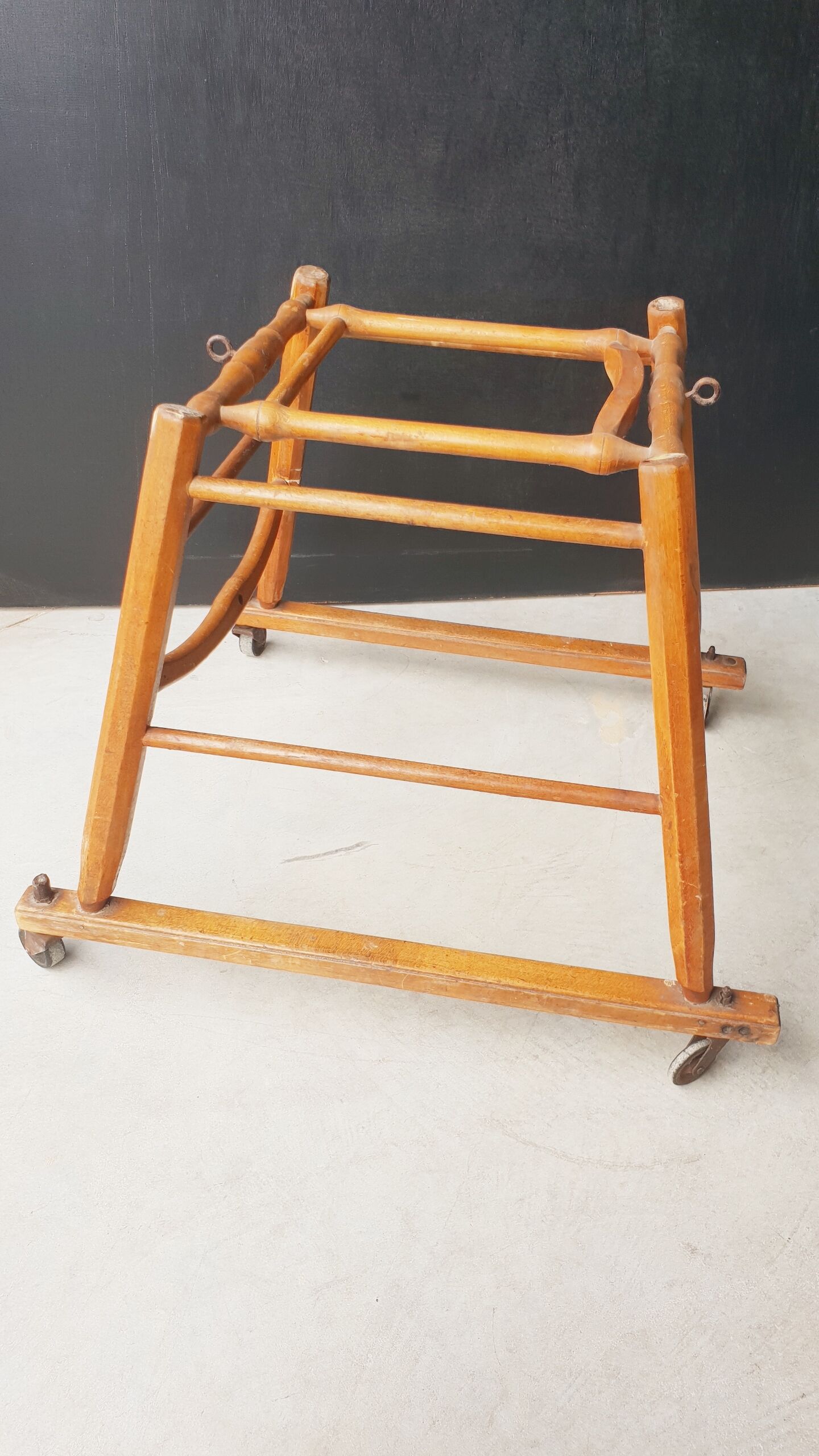 Vintage transformable baby high chair