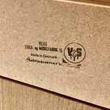 Set table and chairs Scandinavian design 1950.