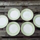 6 Salins dessert plates