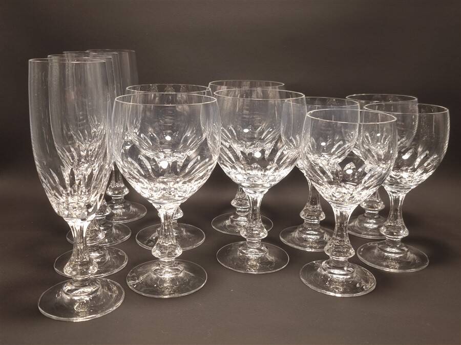 Crystal glassware set – 12 pieces